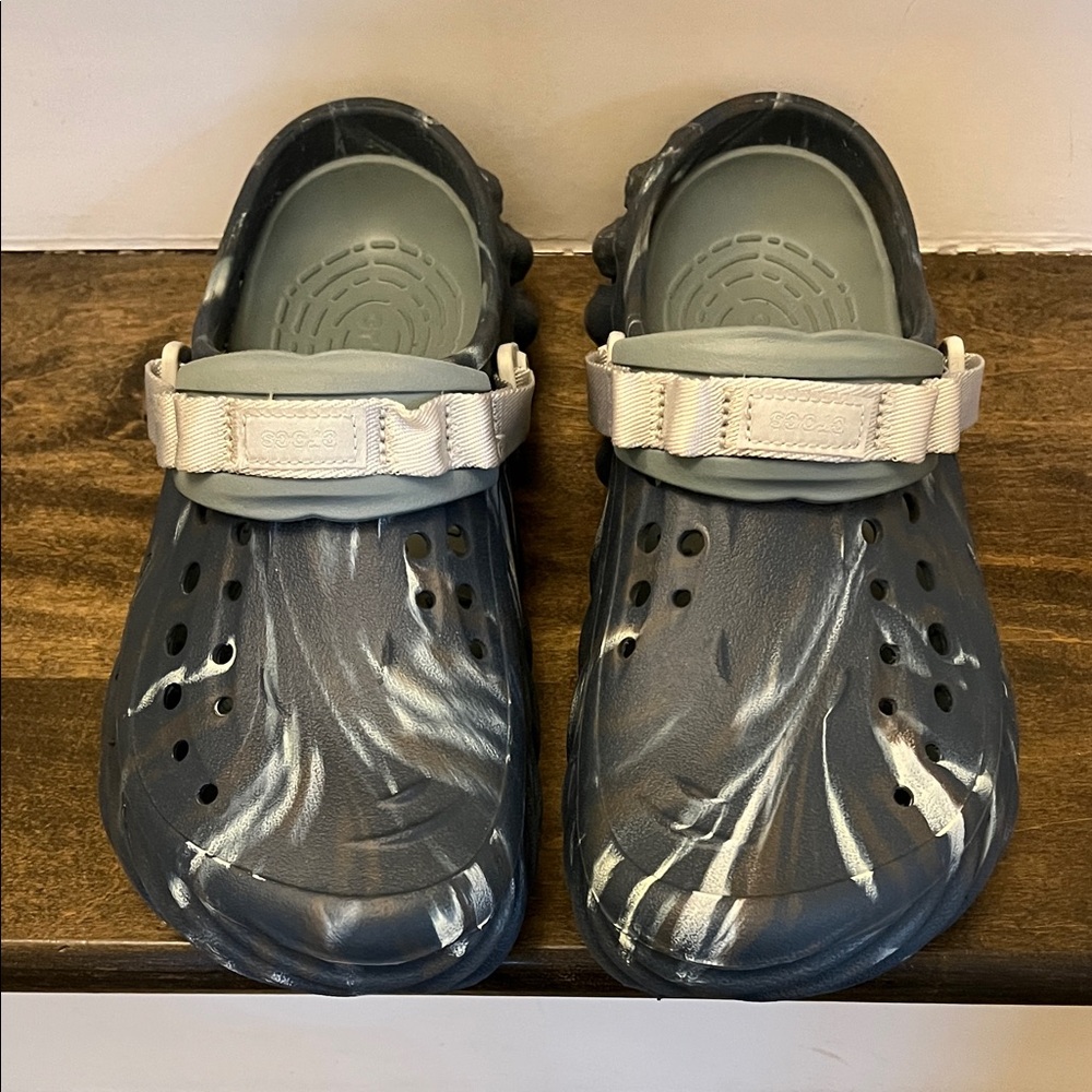 CROCS Unisex Adult Echo Clog blue/gray
